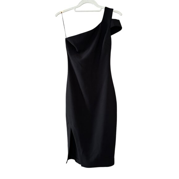 LIKELY Packard One-Shoulder Dress in Black - Picture 7 of 13